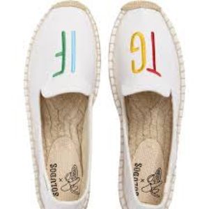 Soludos TFIG espeadrille slip ons